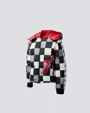 Perfect Moment Bloko Super Star Insulated Jacket Negros Blancos | SJO769518