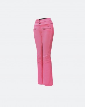 Perfect Moment High Cintura Aurora Flare Pant Rosas | OKP830429