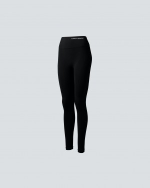 Perfect Moment Intarsia Leggings Negros | IKU401389