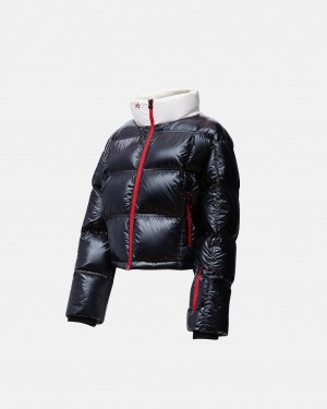 Perfect Moment Metallic Nevada Down Jacket Negros | QBV854130