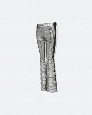 Perfect Moment Metallic Talia Pant Plateados | UPK578649