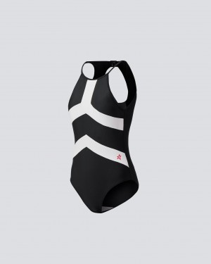 Perfect Moment Nordic Halter One-Piece Swimsuit Negros | RCT621738