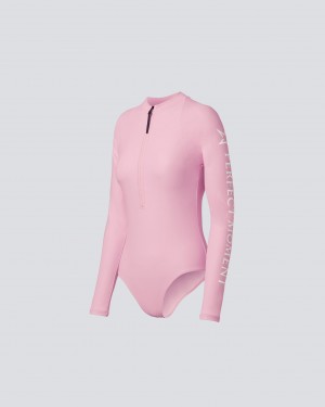Perfect Moment PM Half-Zip Spring Suit Rosas | WZY514723