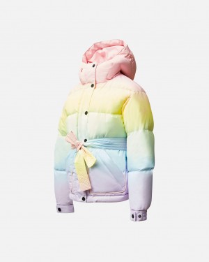 Perfect Moment Pastel Rainbow Oversize Parka Pastel Rainbow | EYP914762