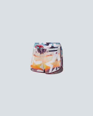 Perfect Moment Pista Shorts Ibiza Print | TRY349027