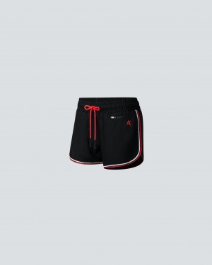 Perfect Moment Pista Shorts Negros | SUV491853