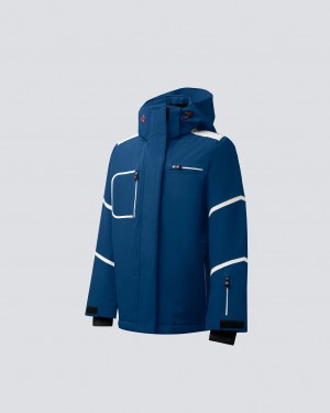 Perfect Moment Qanuk Pro III Down Jacket Azul Marino | HOI143698