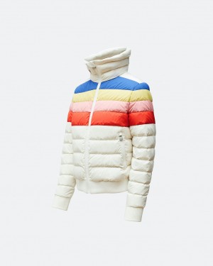 Perfect Moment Queenie Down Jacket Blancos | BSQ357182