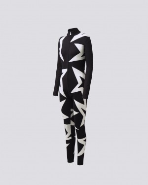 Perfect Moment Star Merino Lana Jumpsuit Negros | LXP289706