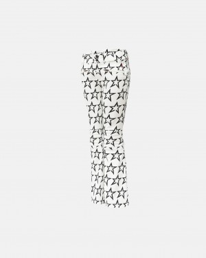 Perfect Moment Star Print Aurora Flare Pant Blancos | GKF724615