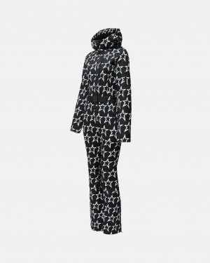 Perfect Moment Star Ski Suit Negros | YVJ957028