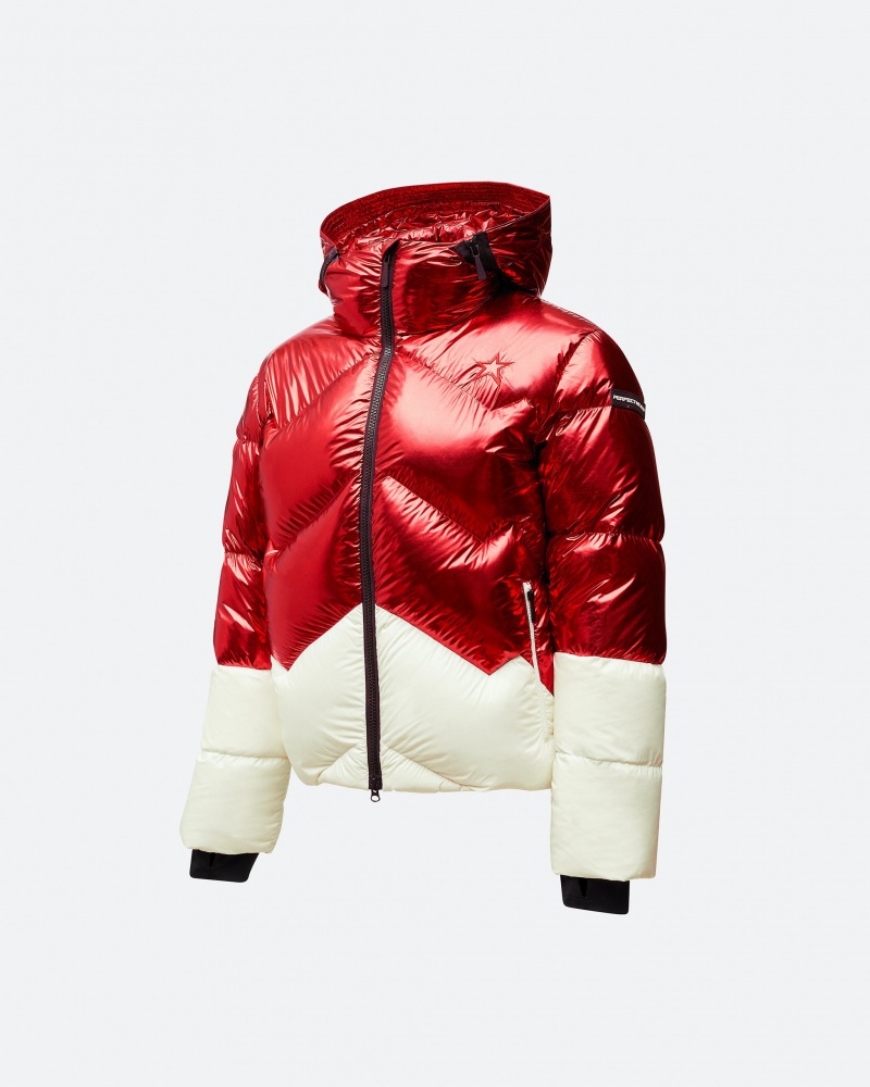 Perfect Moment Airview Duvet Down Jacket Rojos | MWA954126