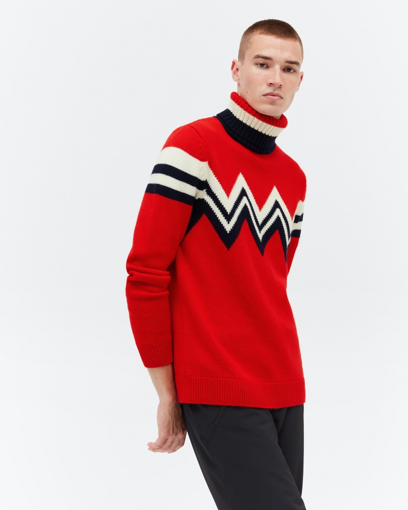 Perfect Moment Alpine Merino Lana Sueter Rojos | QOZ098573