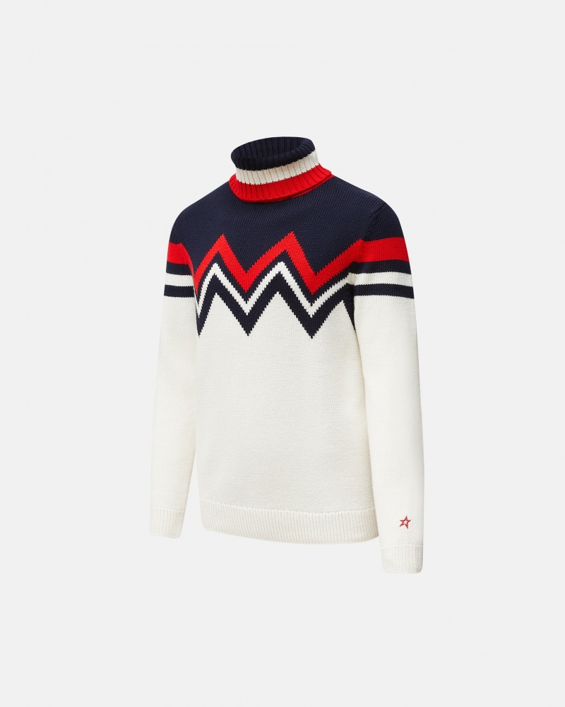Perfect Moment Alpine Merino Lana Sueter Azul Marino | CSG471259