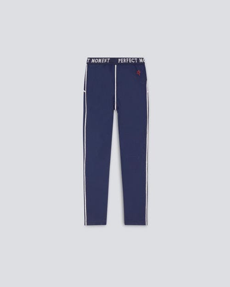 Perfect Moment Base Pant Azul Marino | YJP984216