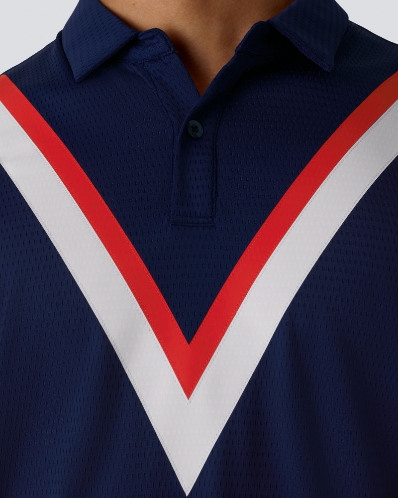 Perfect Moment Beaufort Polo Top Azul Marino | YPN514902