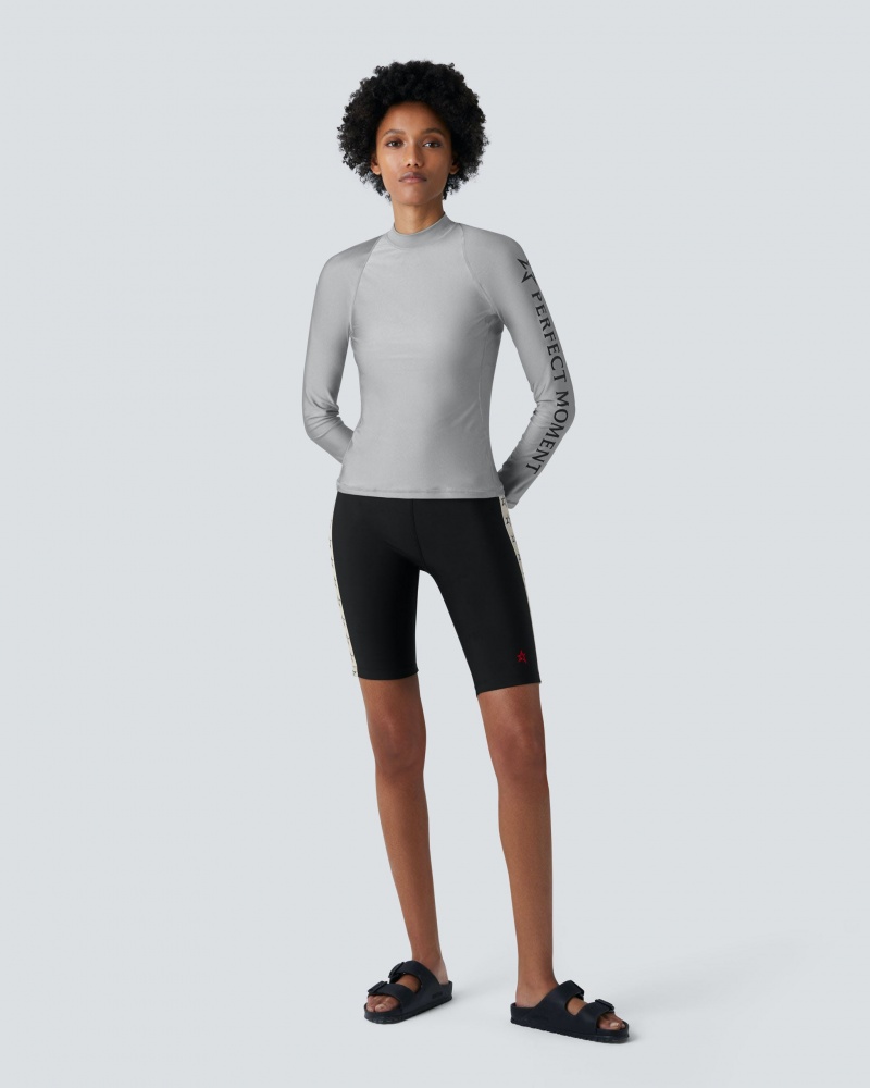 Perfect Moment Bike Corta Star Stripe Negros | QTH482953