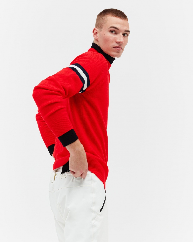 Perfect Moment Chamonix Merino Lana Turtleneck Rojos | KXU704291