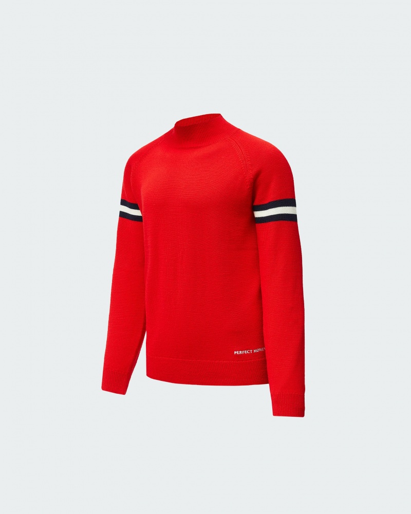 Perfect Moment Chamonix Merino Lana Turtleneck Rojos | KXU704291