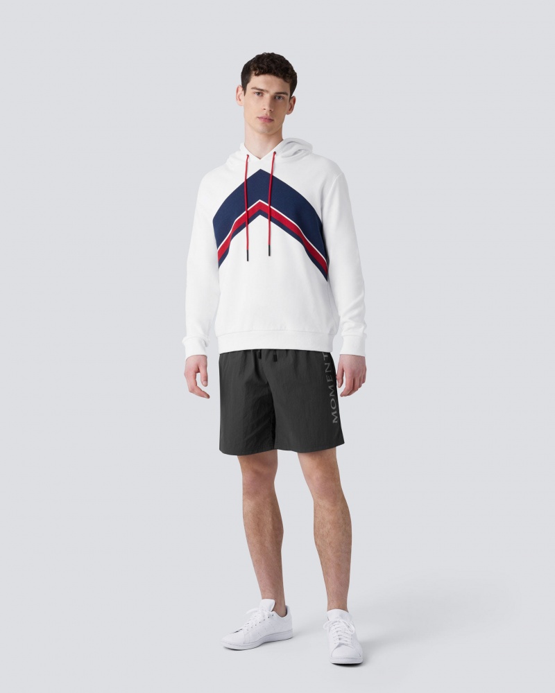 Perfect Moment Chevron Hoodie Blancos | UEK097328