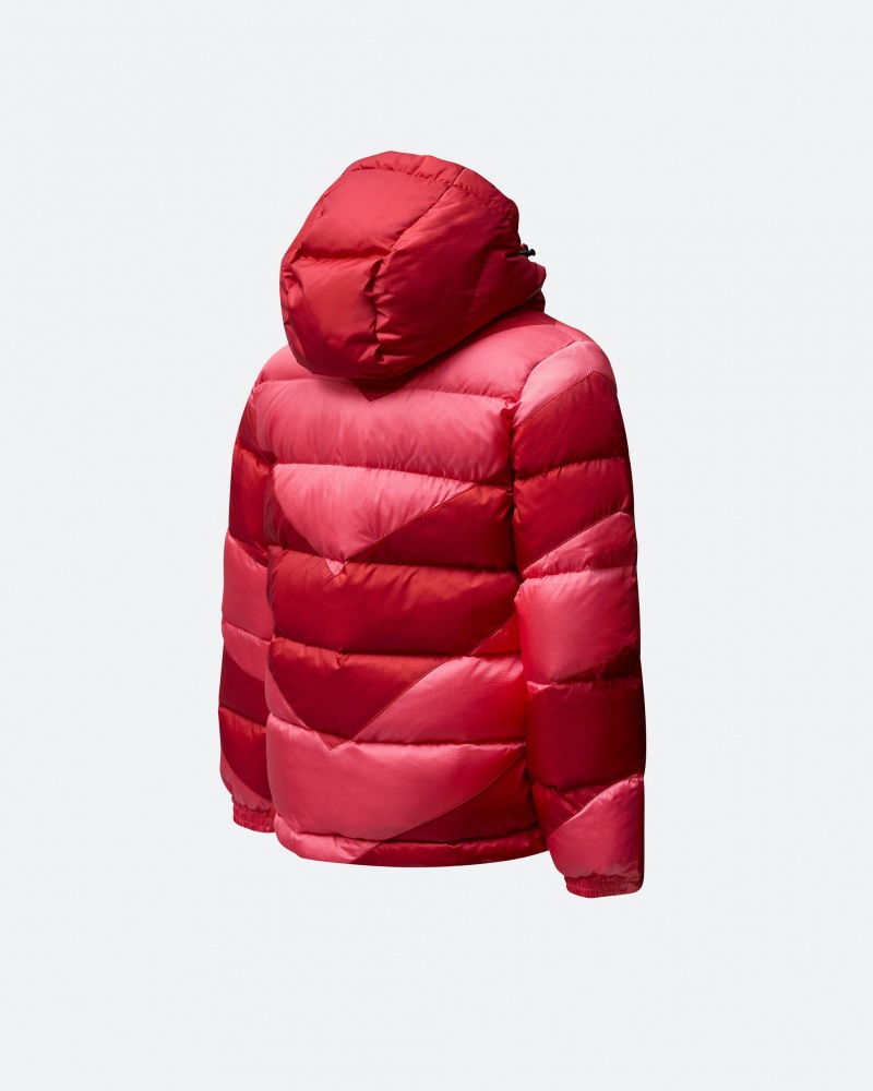 Perfect Moment Chevron Mojo Down Jacket Rosas Rojos | SOB950682