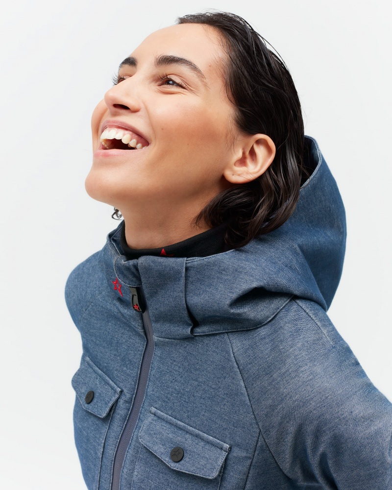 Perfect Moment Corrie Denim Ski Suit Azules | IJR832176