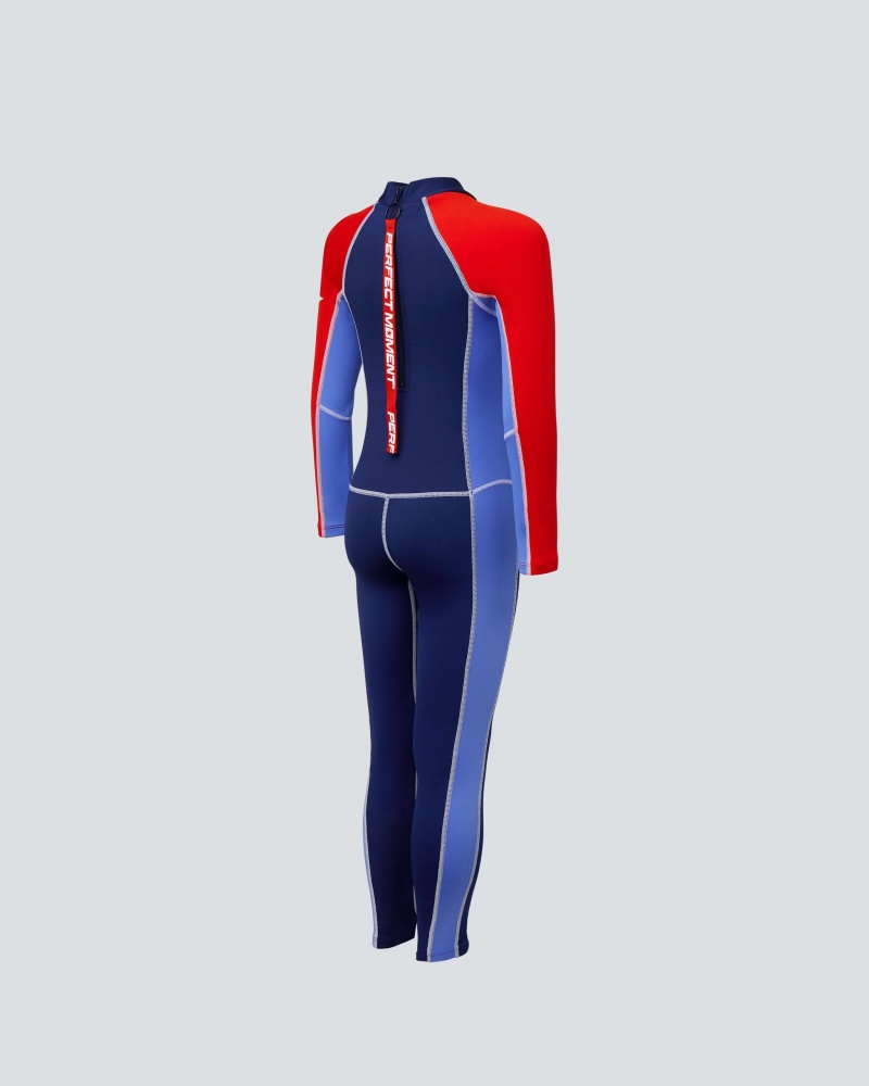 Perfect Moment Gale Wetsuit Azul Marino | PBR076912