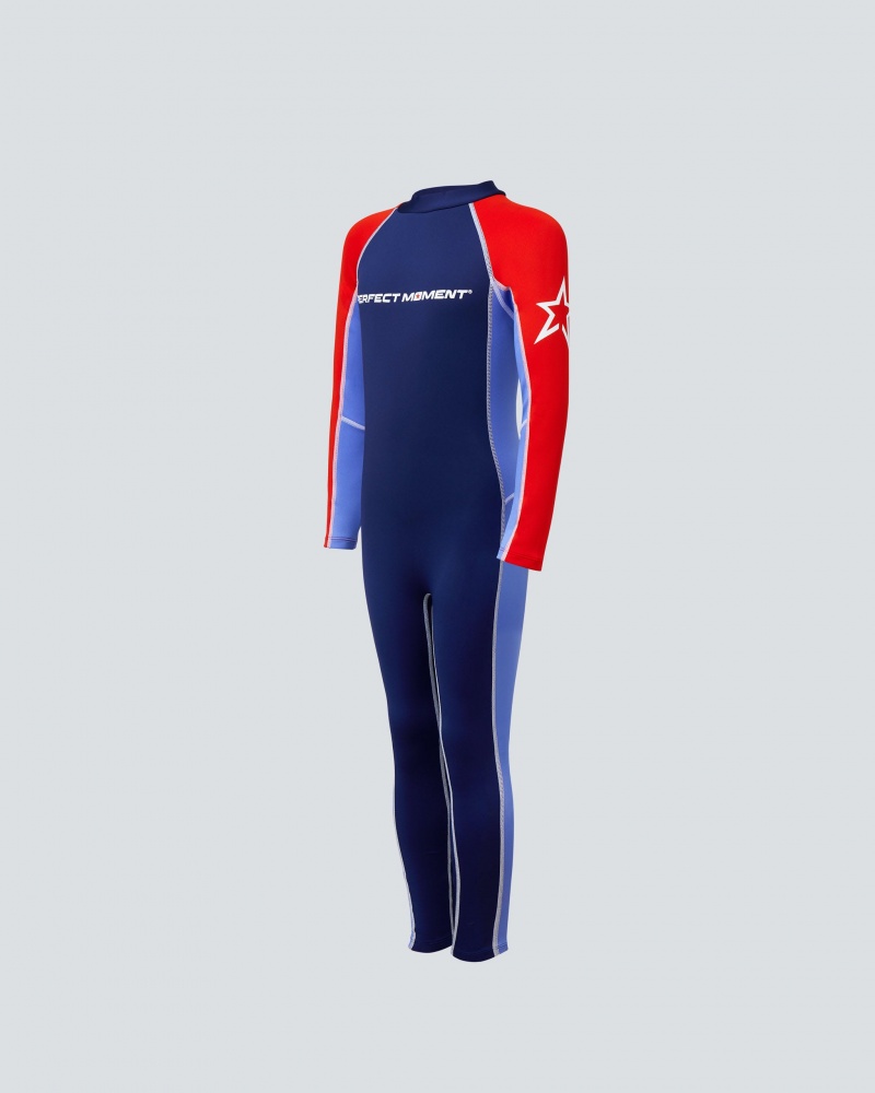 Perfect Moment Gale Wetsuit Azul Marino | PBR076912