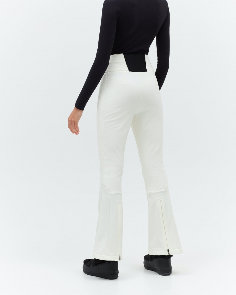 Perfect Moment High Cintura Aurora Flare Pant Blancos | QBC612908