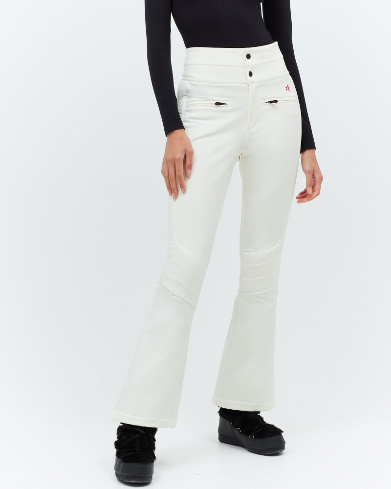 Perfect Moment High Cintura Aurora Flare Pant Blancos | QBC612908