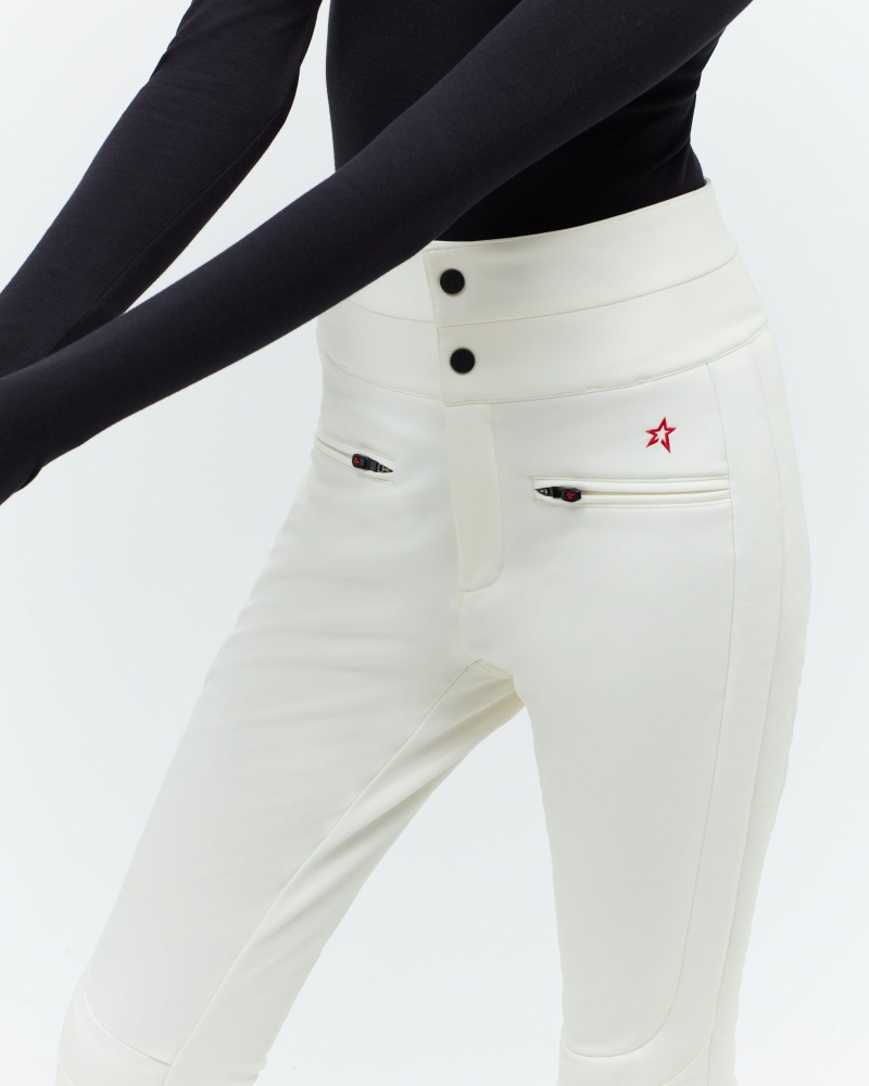 Perfect Moment High Cintura Aurora Flare Pant Blancos | QBC612908