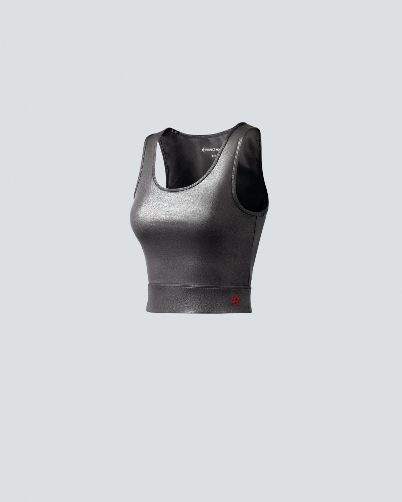 Perfect Moment Lumi Fitness Top Negros | YWZ239481