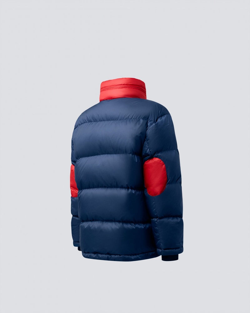 Perfect Moment Maes Acolchado Down Jacket Azul Marino | GIC769314