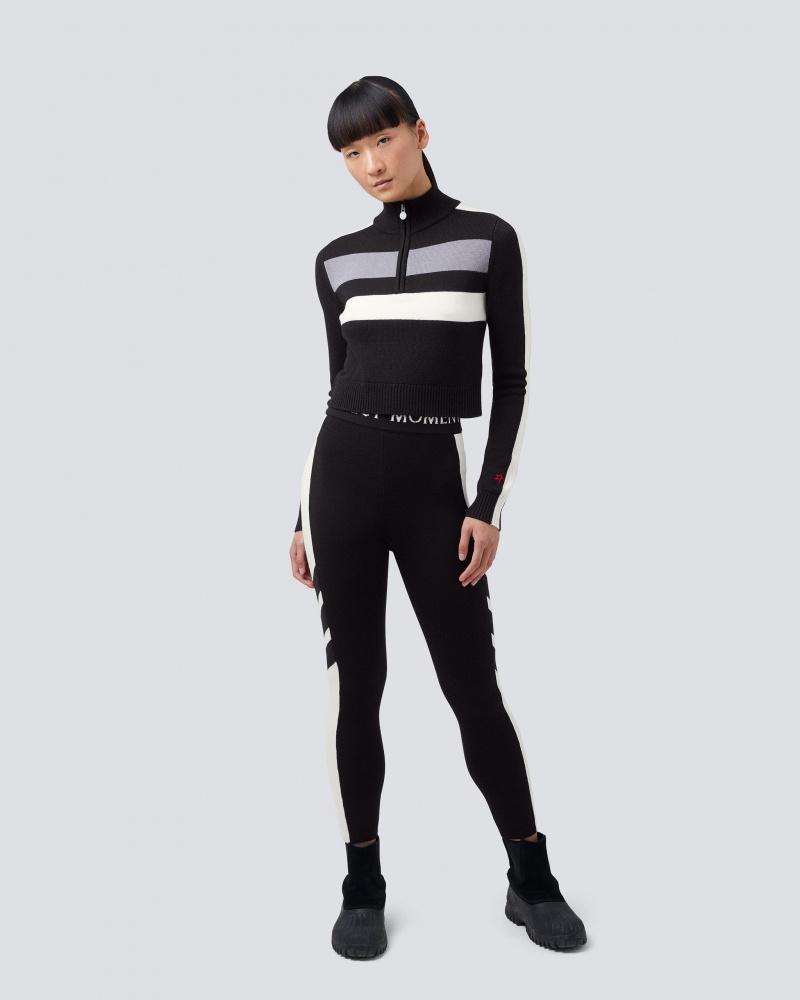 Perfect Moment Mania Merino Lana Legging Negros | UEX045267