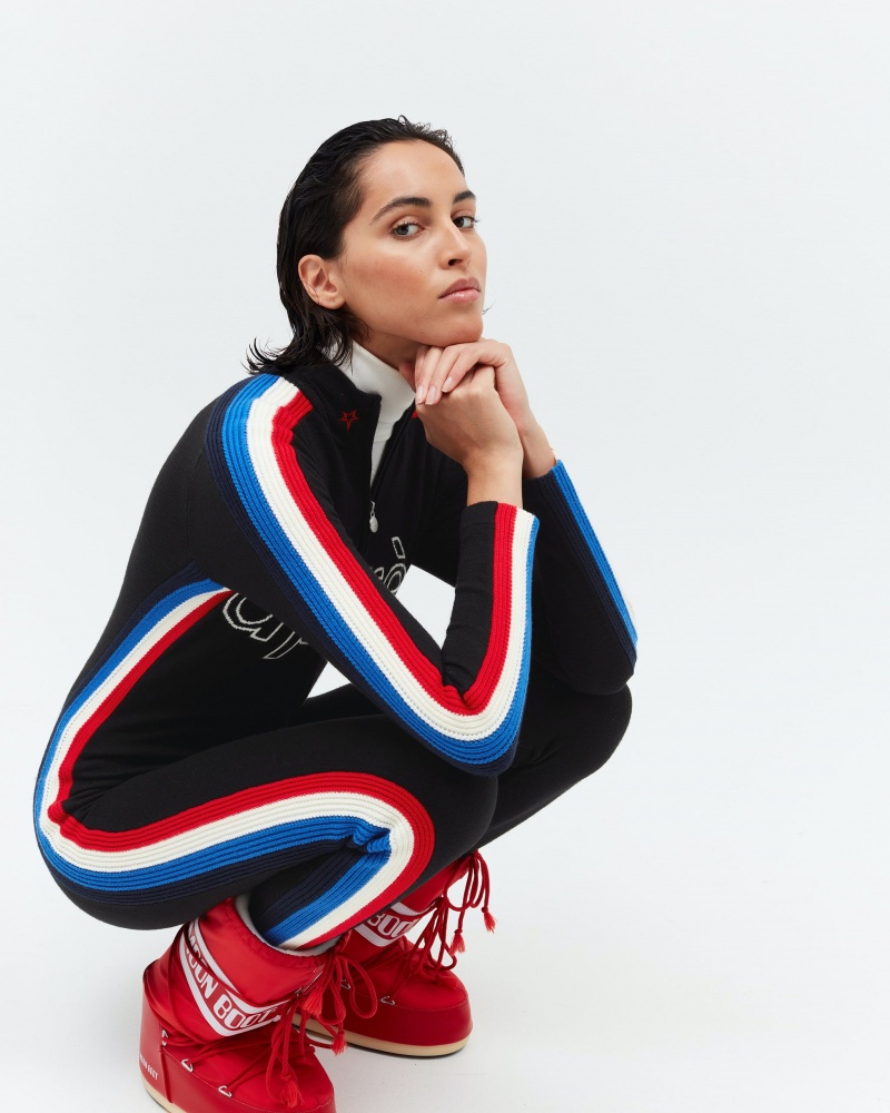 Perfect Moment Merino Lana Apres Jumpsuit Negros | MWH917562