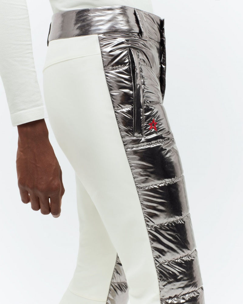 Perfect Moment Metallic Talia Pant Plateados | UPK578649