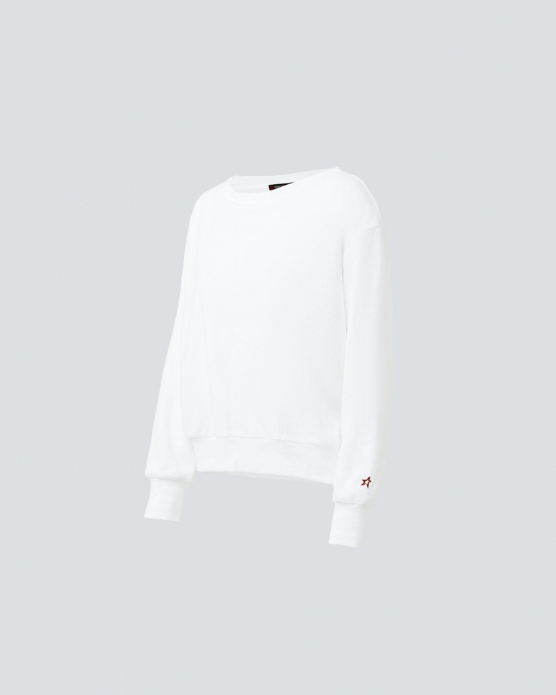 Perfect Moment Misty Towelling Top Blancos | QNY968251