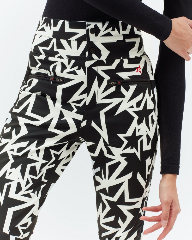 Perfect Moment Nova Star High Cintura Aurora Flare Pant Negros | IHE450392