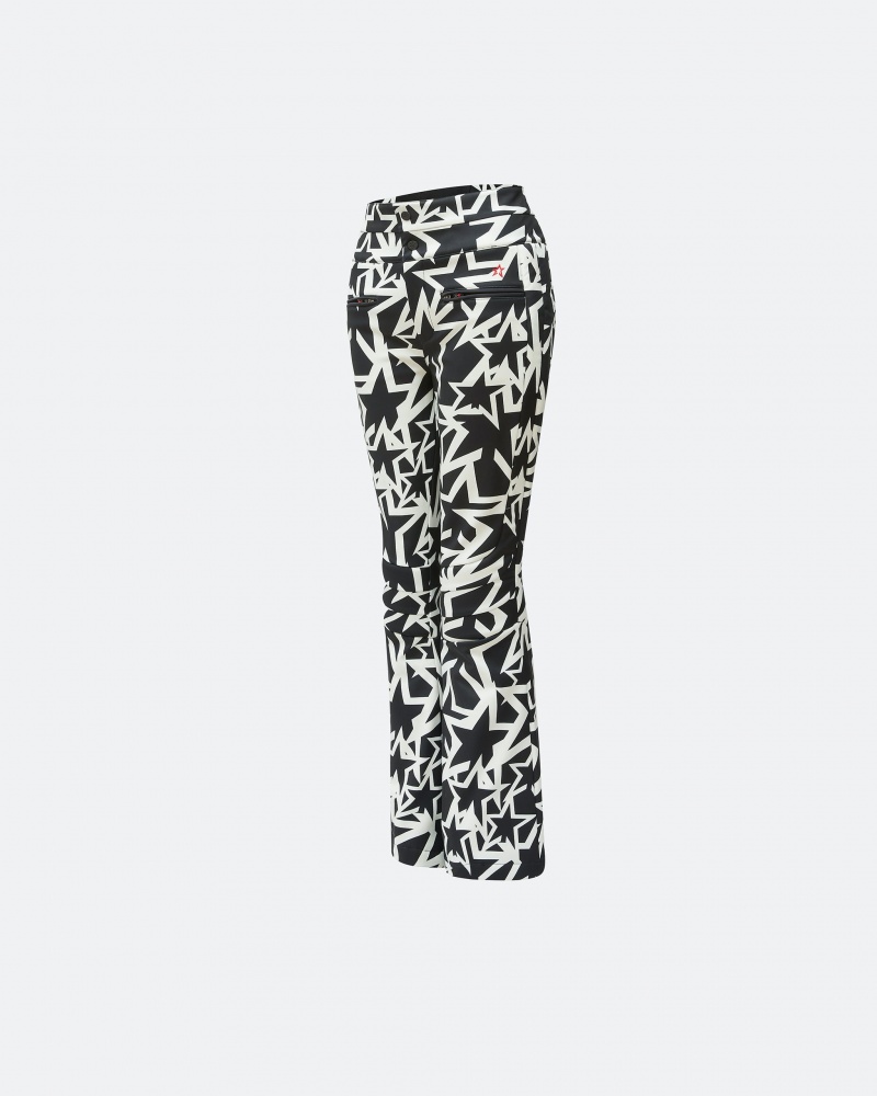 Perfect Moment Nova Star High Cintura Aurora Flare Pant Negros | IHE450392