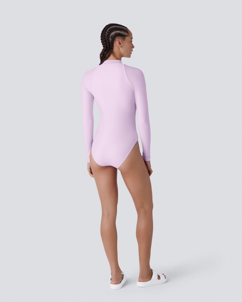Perfect Moment PM Half-Zip Spring Suit Pastel Lilac | LAG281049