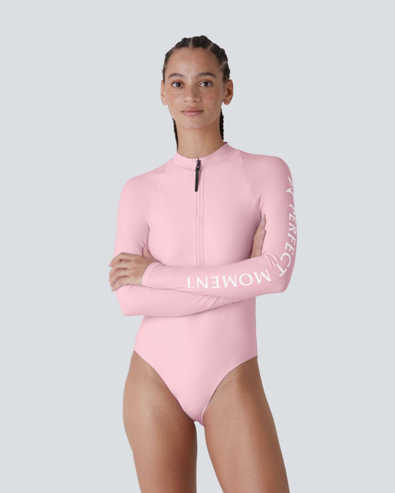 Perfect Moment PM Half-Zip Spring Suit Rosas | VNP250364