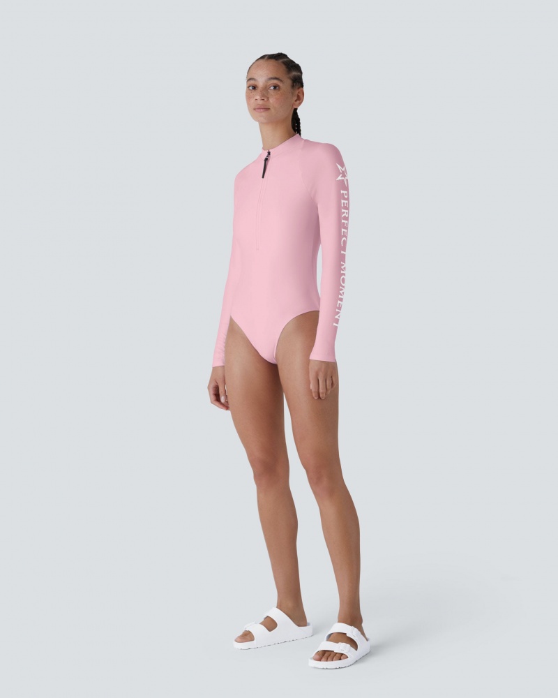 Perfect Moment PM Half-Zip Spring Suit Rosas | WZY514723