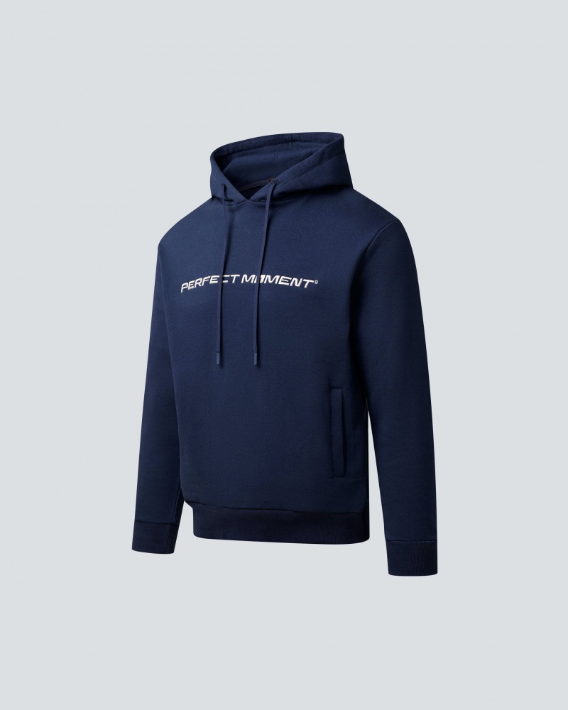 Perfect Moment PM Hoodie Azul Marino | EQP658240