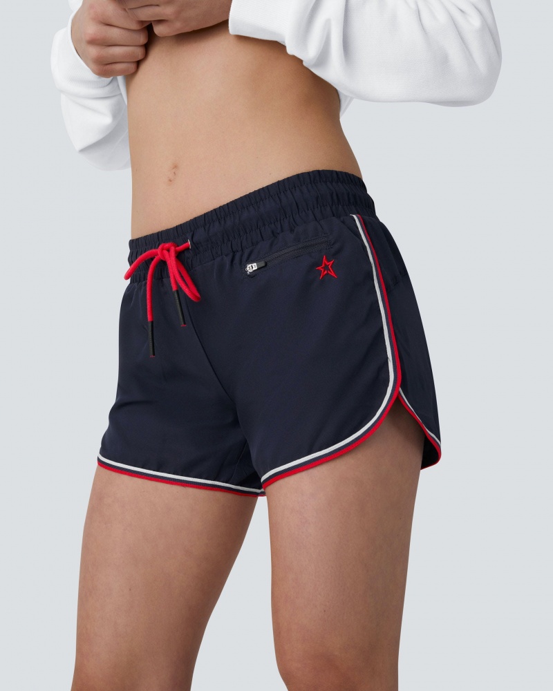 Perfect Moment Pista Shorts Azul Marino | RNG526843