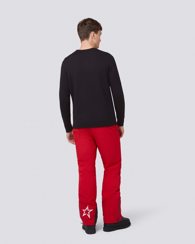 Perfect Moment Piste Merino Lana Sueter Negros | WCM518439