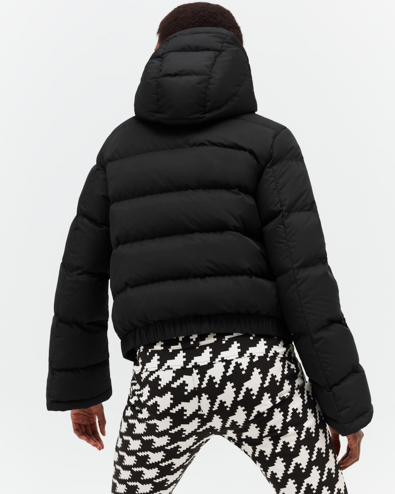 Perfect Moment Polar Flare Down Jacket Negros | DJU901842