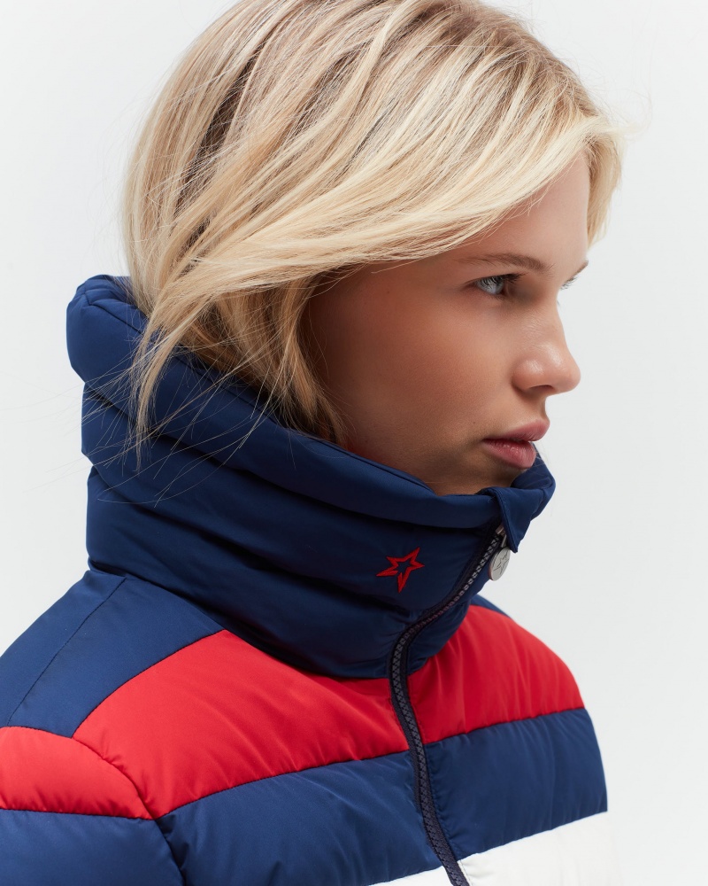 Perfect Moment Queenie Down Jacket Azul Marino | CSX290754