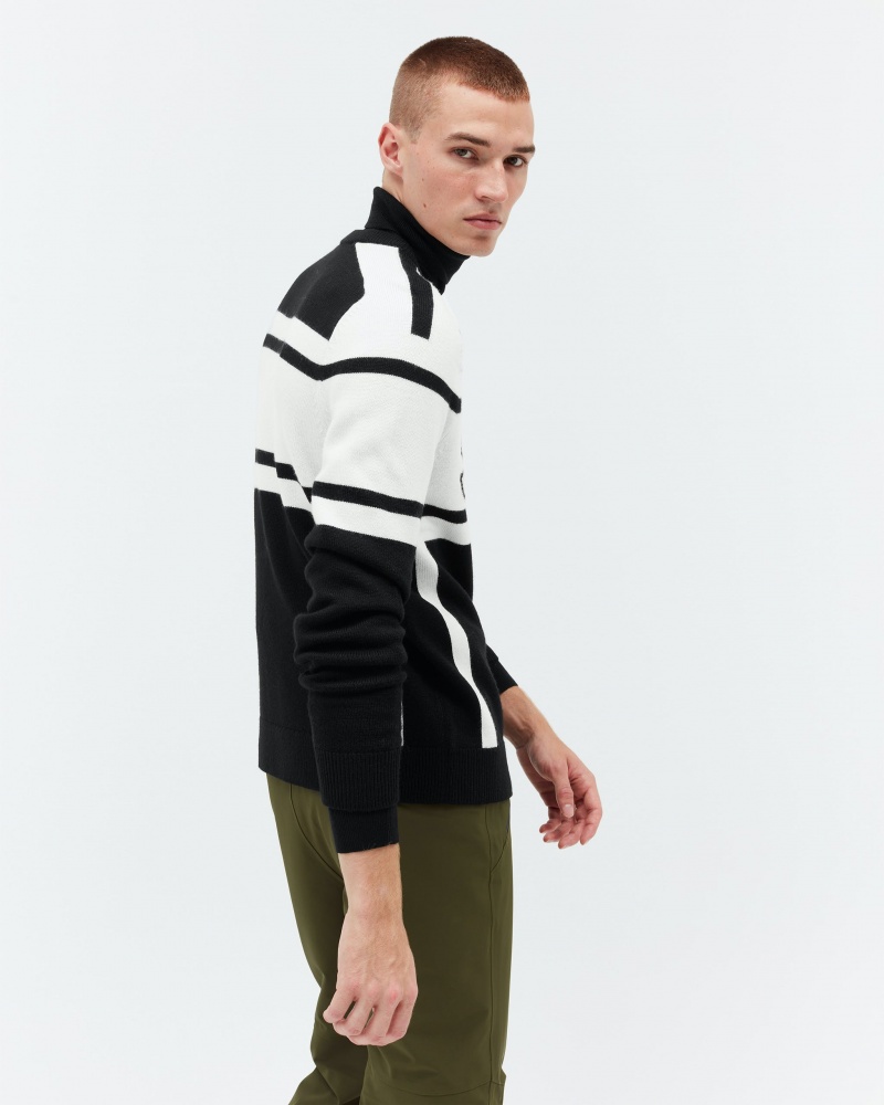 Perfect Moment Ski Merino Lana Sueter Negros | WUA913247