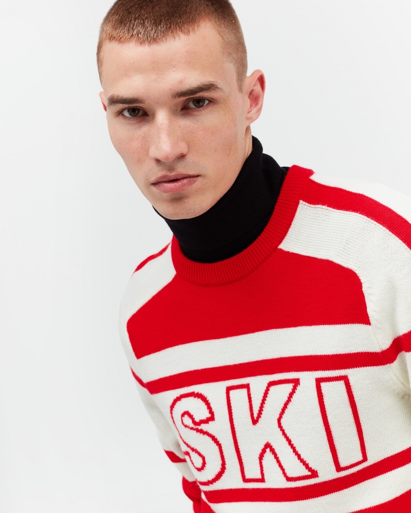 Perfect Moment Ski Merino Lana Sueter Rojos | NCJ503764