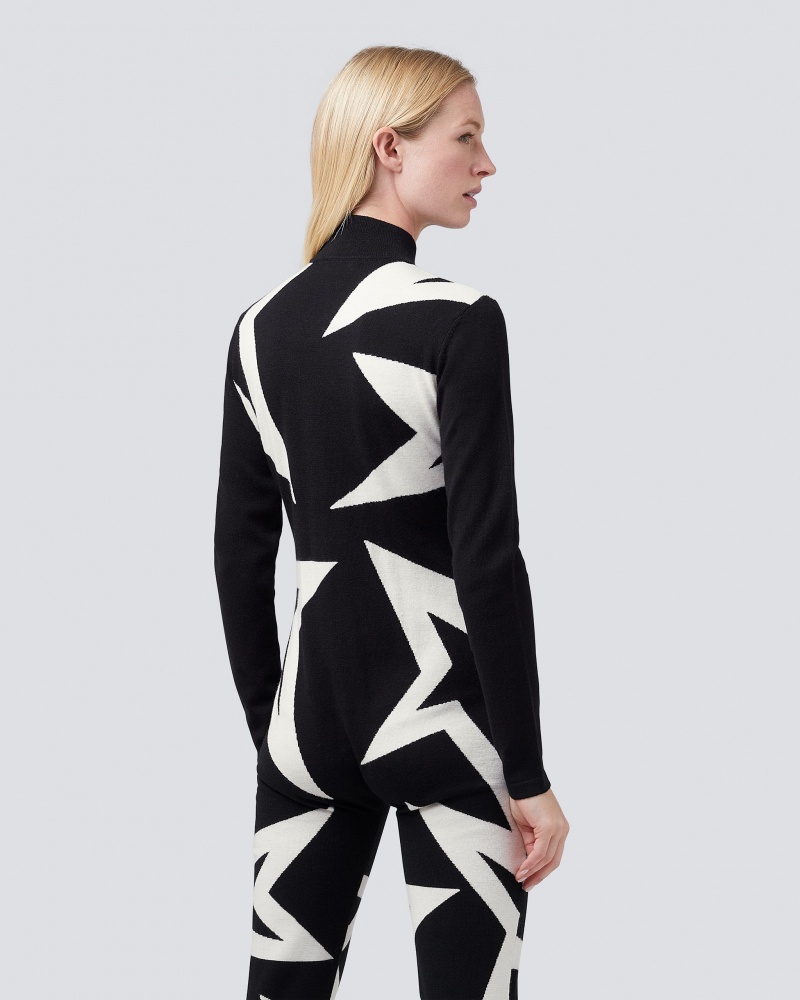 Perfect Moment Star Merino Lana Jumpsuit Negros | ZNT796042